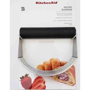 KitchenAid Pastry Blender Stainless Steel Black Handle NEW